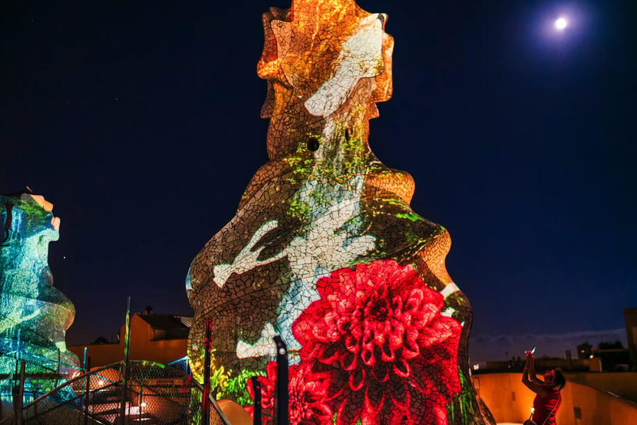 Barcelona: La Pedrera Night Experience - Cava, a sweet bite, and the final moments