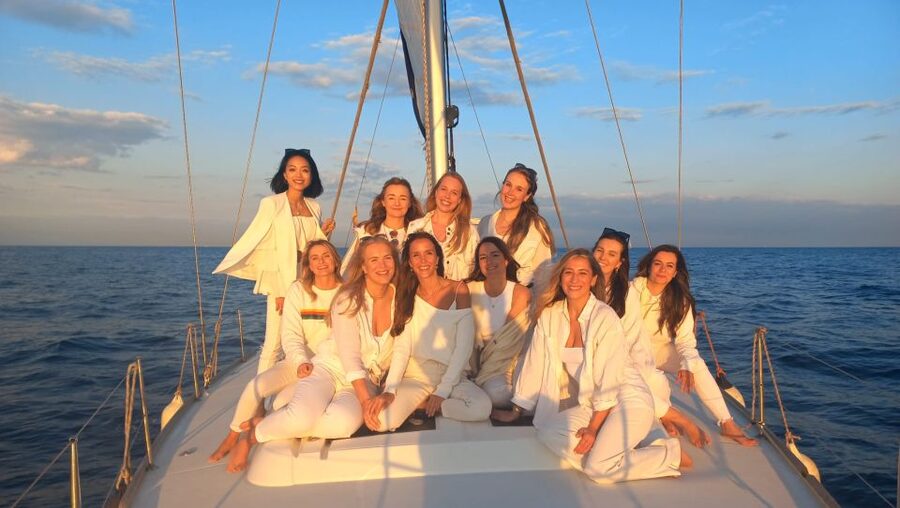 Barcelona: Luxury Private Yacht Daytime Cruise - Leaving the port beside Barcelona’s landmarks