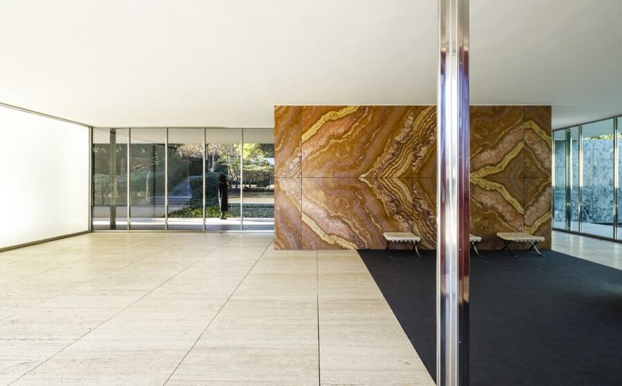 Barcelona: Mies van der Rohe Pavilion Ticket and Audio Guide - Marble, Glass, Water, and Open Space