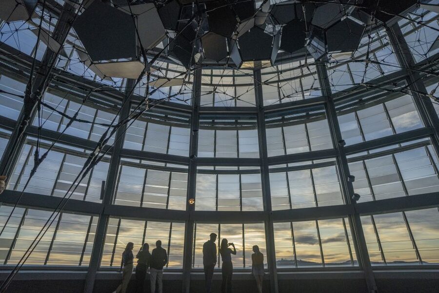 Barcelona: Mirador torre Glòries Skip-the-Line Ticket - Cloud Cities Barcelona adds a physical challenge