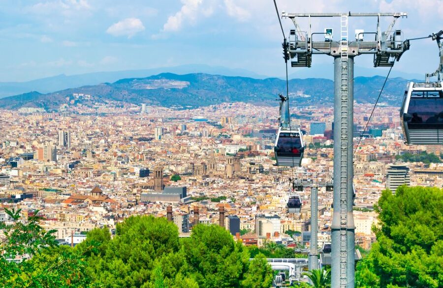 Barcelona: Montjuïc Cable Car Ticket with Audio Guide - How the two tours work together