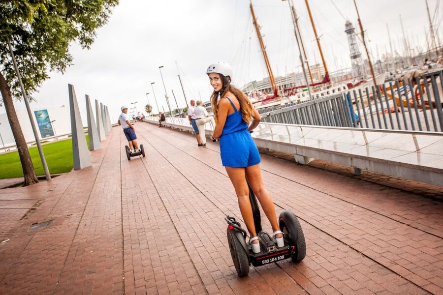 Barcelona: Montjuïc Segway Tour - The fishermen’s district, beach, and Olympic Port