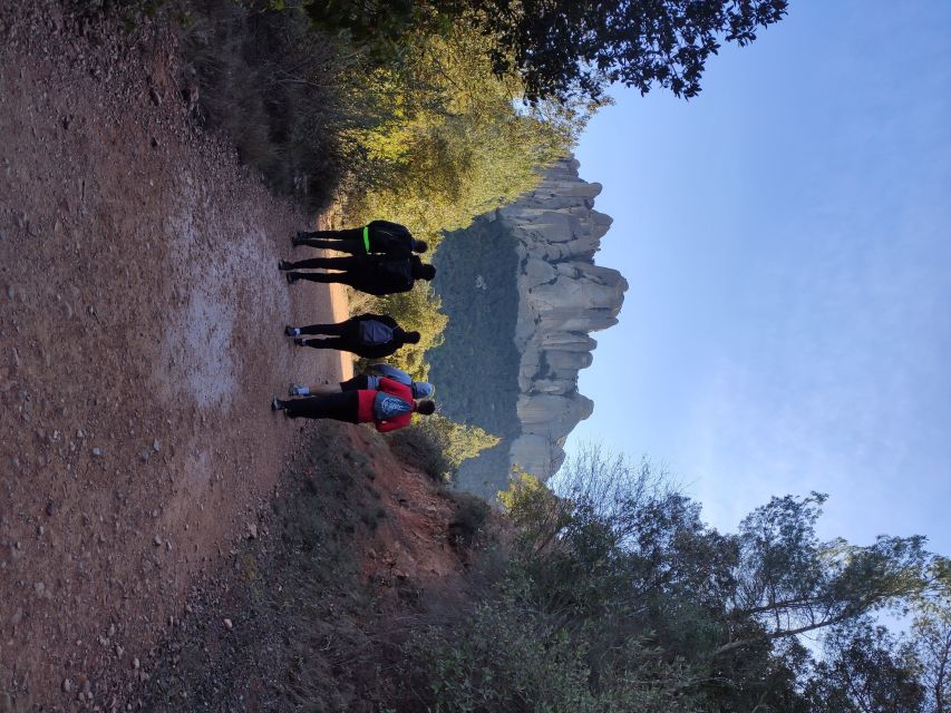 Barcelona: Montserrat Monastery & Hiking Off the Beaten Path - Reaching the high point and looking toward the Pyrenees