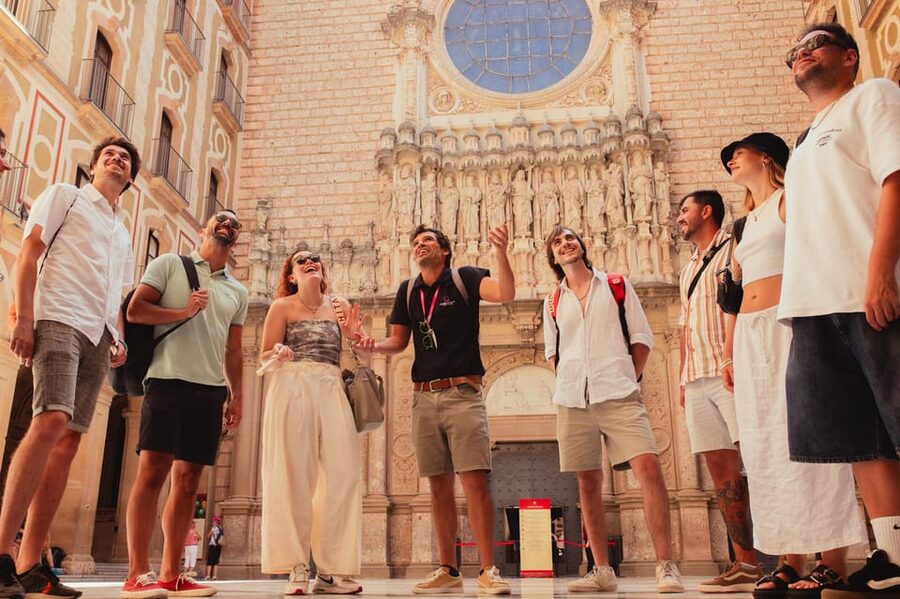 Barcelona: Montserrat with Winery, Lunch, and Train Options - The Coach Ride From Barcelona Norte