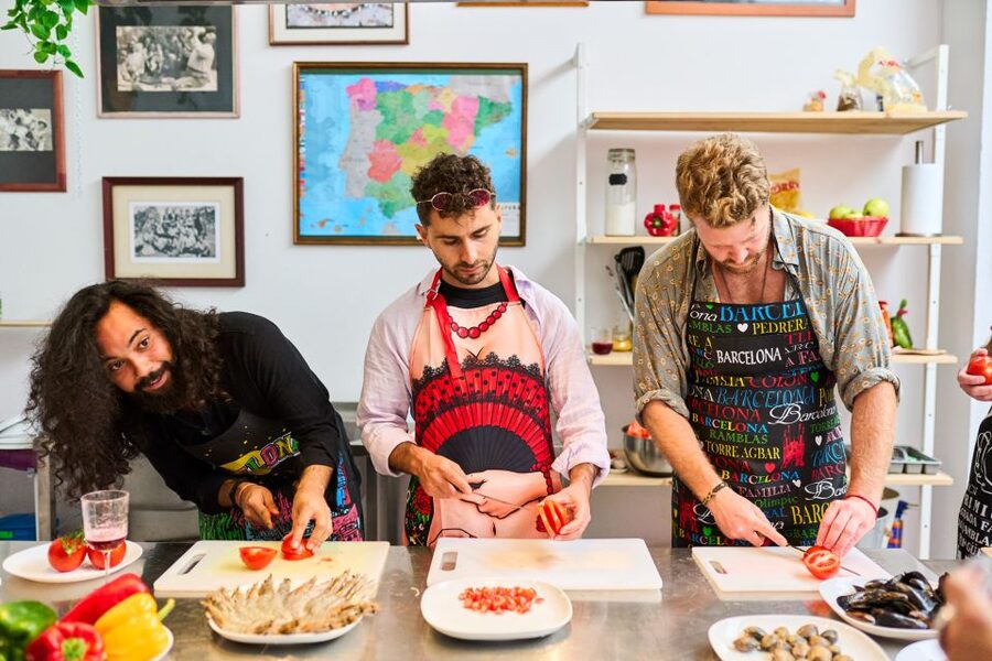 Barcelona: Paella Cooking Class with Market Visit and More - Choosing the right start time