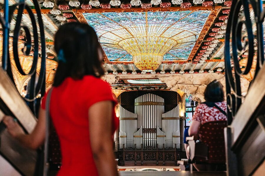 Barcelona: Palau de la Música Guided Tour - The organ finale: a short but memorable sound