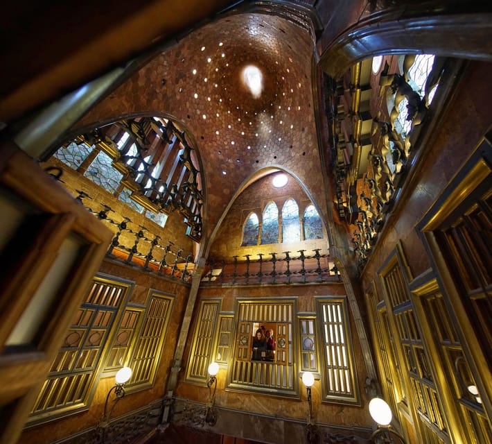 Barcelona: Palau Güell by Gaudí Entrance Ticket - The stone facade and iron entrance