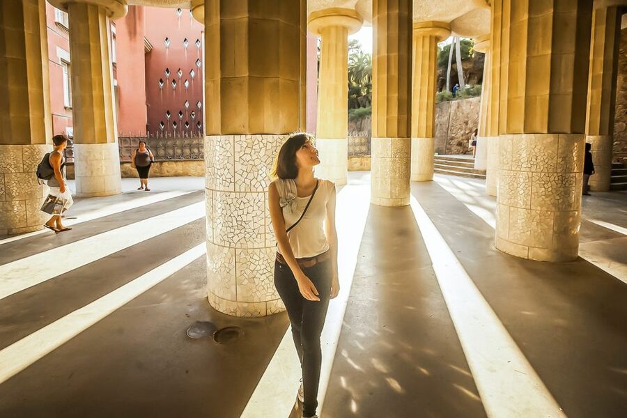 Barcelona: Park Güell Admission Ticket - Hypostyle Hall and Nature Square
