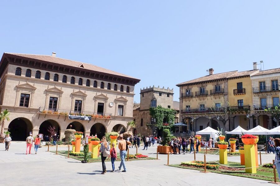 Barcelona: Poble Espanyol Entry Ticket - A miniature Spain built for the 1929 exhibition