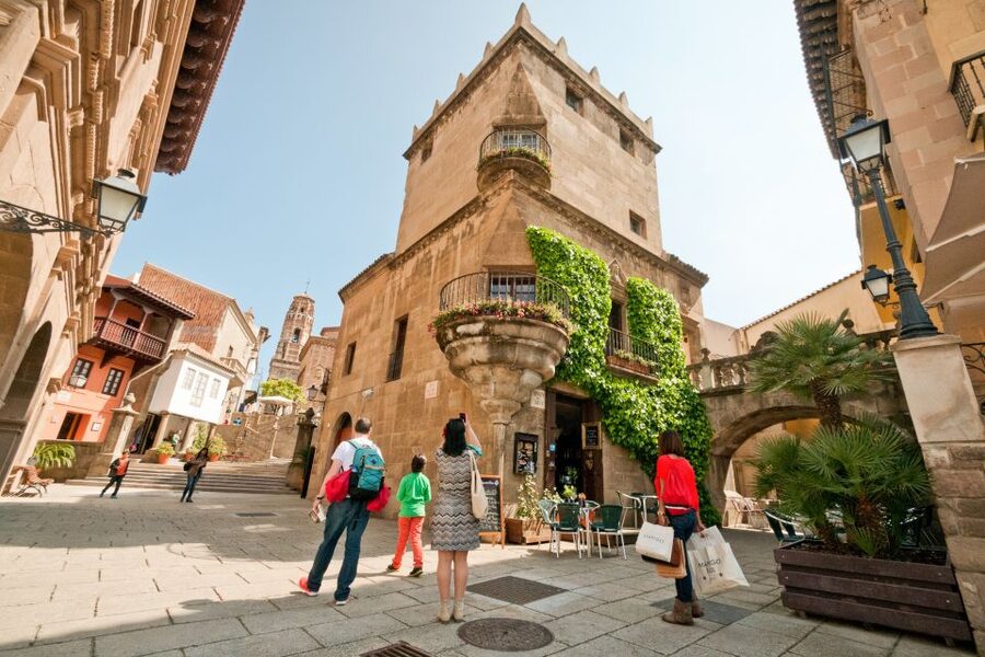 Barcelona: Poble Espanyol Entry Ticket - Two audiovisual shows add context