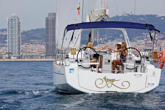 Barcelona Private Sailing with Open Bar & Snacks (max 9) - Barcelona’s Skyline From the Mediterranean