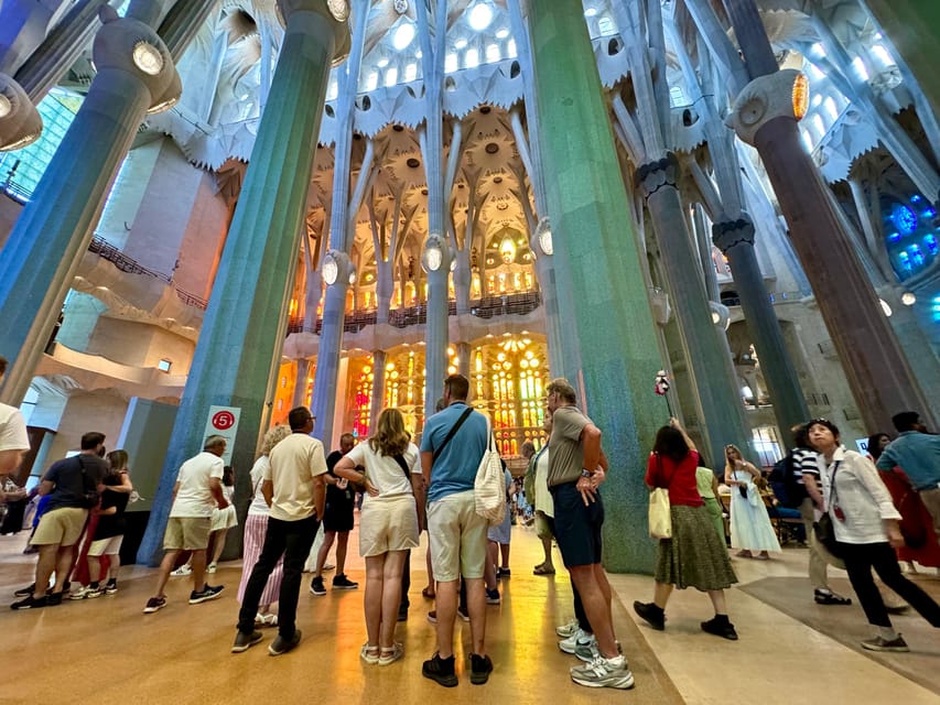Barcelona: Sagrada Familia Entry Ticket and Guided Tour - The Nativity Facade begins the story