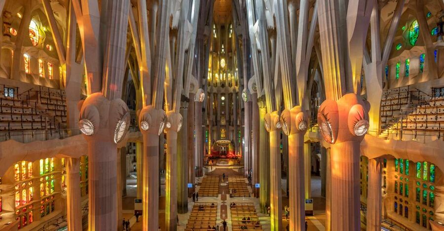 Barcelona: Sagrada Familia Entry Ticket with Audio Guide - The basilica interior is the main event