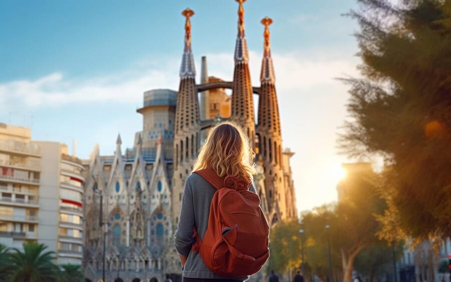 Barcelona: Sagrada Familia & Park Güell Guided Tour & Ticket - Seeing Gaudí’s symbols from the inside