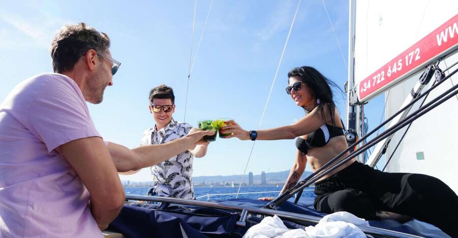 Barcelona: Sailing Tour with Vermouth and Drinks - Starting at Port Olimpic with a cold vermouth