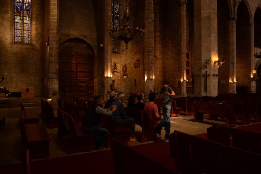 Barcelona: Santa Maria del Mar Tour & Terrace Access - How the 60 to 75 minutes are used