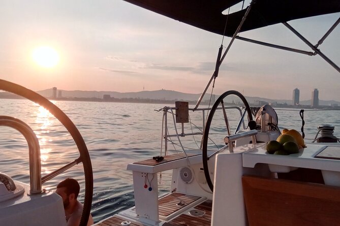 Barcelona Sensational Sunset Tour with Open Bar and Snacks - What is served aboard the boat