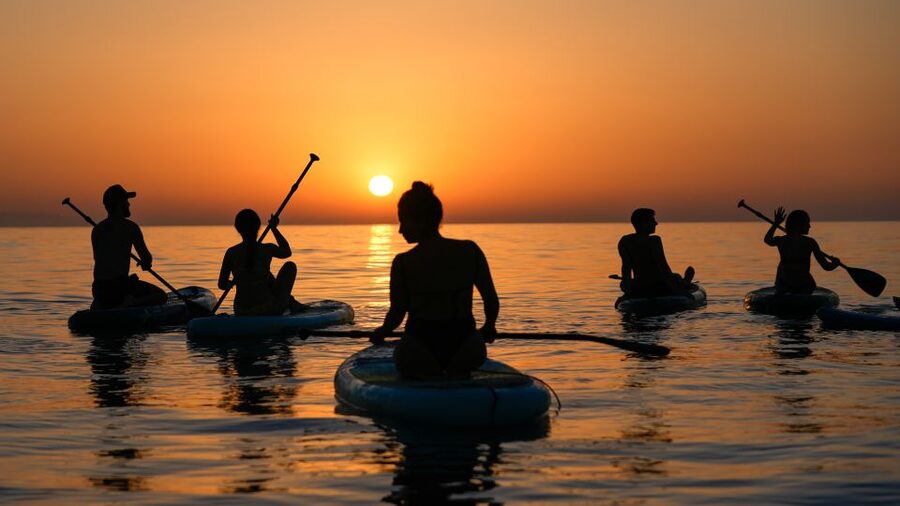 Barcelona: Sunrise Paddleboarding with Instructor and Photos - The beach briefing takes about 10 minutes