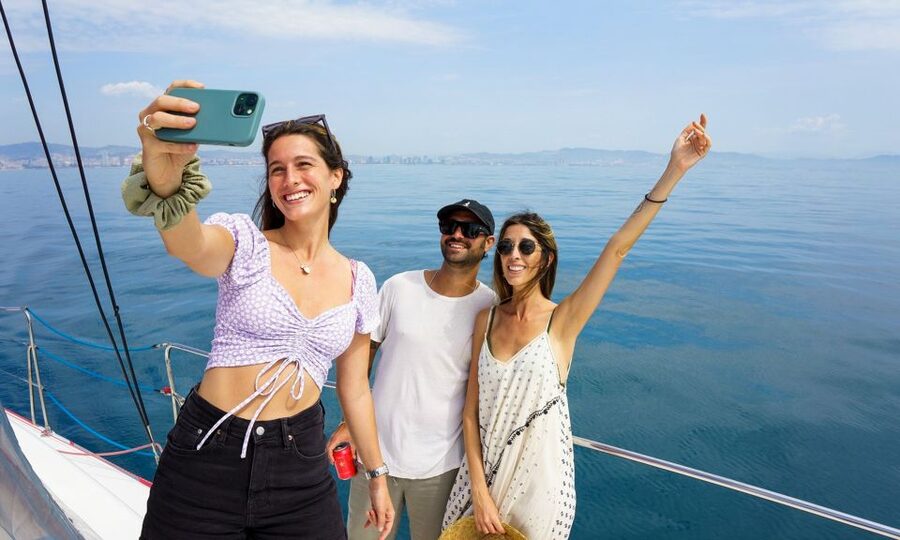 Barcelona: Sunset or Day Catamaran Cruise with Tapa & Drink - Key things to know before you go