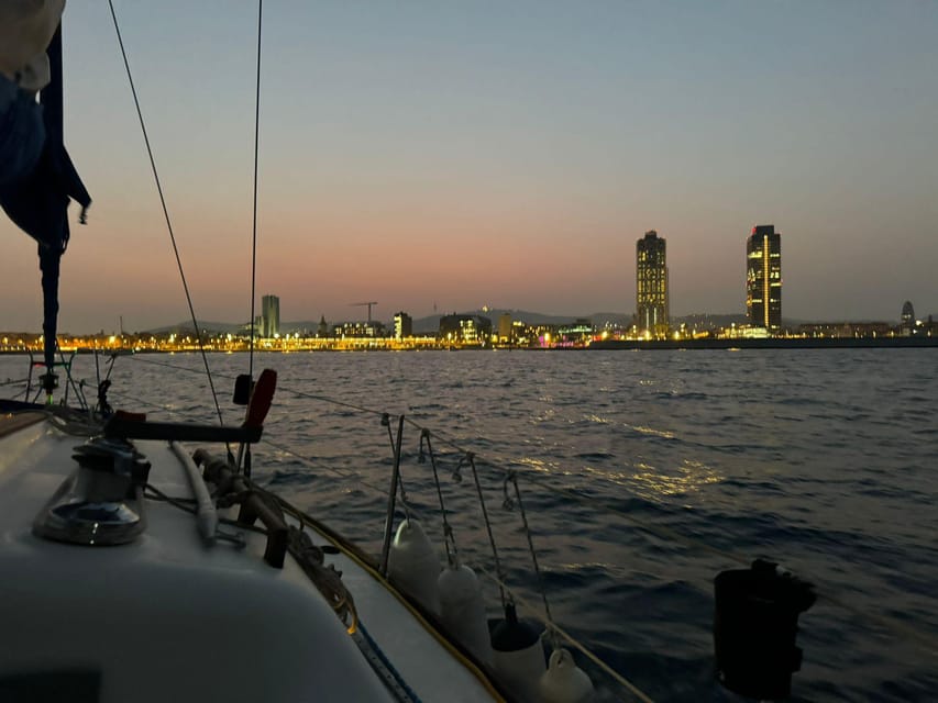 Barcelona: Sunset Sailboat Cruise with Drinks and Snacks - Key Points At A Glance