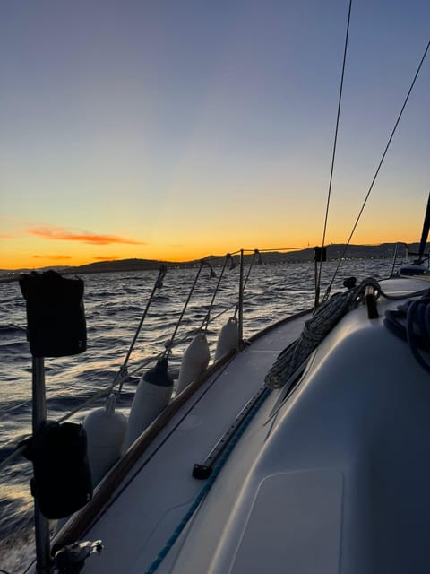 Barcelona: Sunset Sailboat Cruise with Drinks and Snacks - Barcelona’s Skyline From The Bay