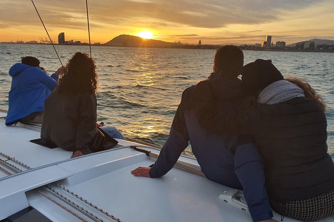 Barcelona Sunset Sailing Cruise from Port Olímpic with Open Bar - Small-group sailing, not a private charter