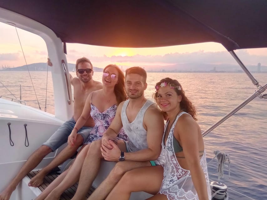 Barcelona: Sunset Sailing Tour with Open Bar & Snacks - The best parts of this Barcelona sunset sail