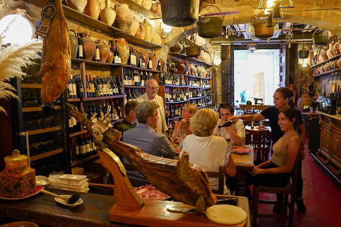 Barcelona Tapas and Wine Experience Small-Group Walking Tour - Palau Dalmases and the Santa Maria del Mar finish