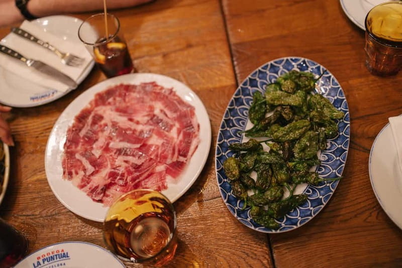Barcelona: Tapas Food Crawl Walking Tour with Tastings - Five tastings that cover the basics