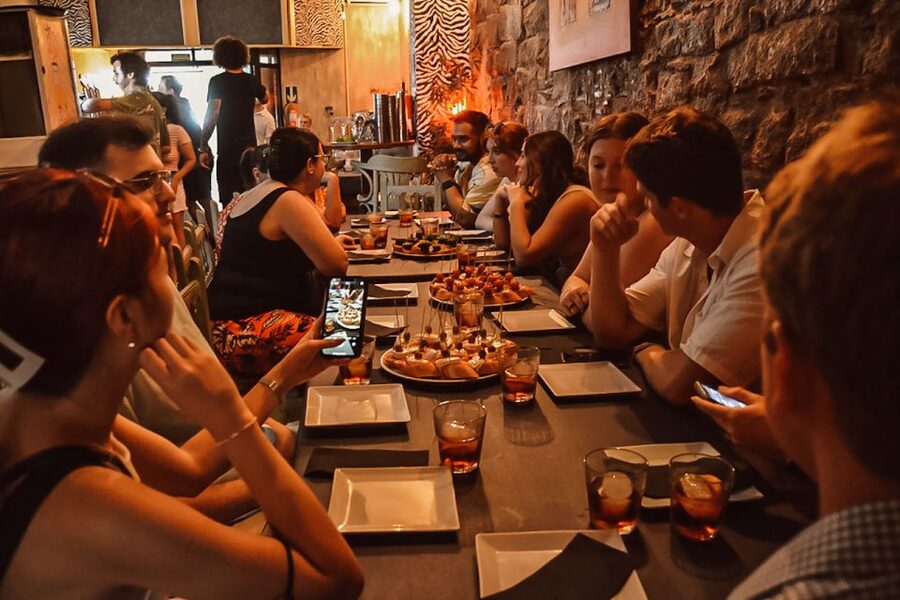 Barcelona: Tapas Walking Tour with Food, Wine, and History - Wine, sangria, and vermouth along the route
