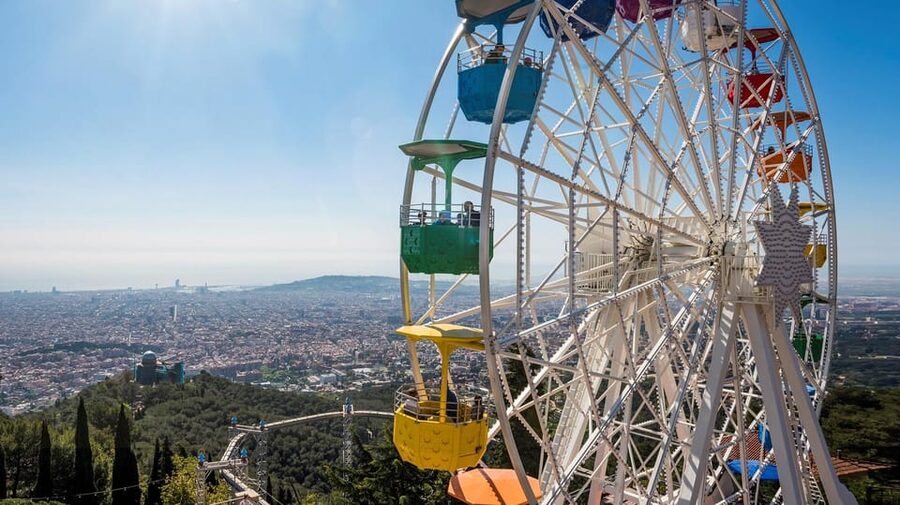 Barcelona: Tibidabo Amusement Park Admission Ticket - The first hours: rides for young children and families