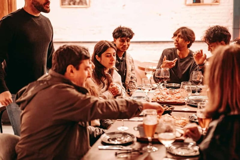 Barcelona: Tipsy Tapas & History Tour in the Gothic Quarter - Stop two: familiar tapas with a few surprises