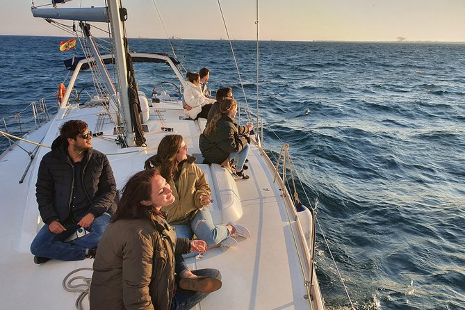 Barcelona Unforgettable Sailing Cruise with Open Bar and Snacks - Afternoon light or a Barcelona sunset