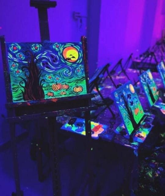 Barcelona: Wine and Van Gogh Paint and Sip Painting Class - What the Barcelona paint and sip class is really like