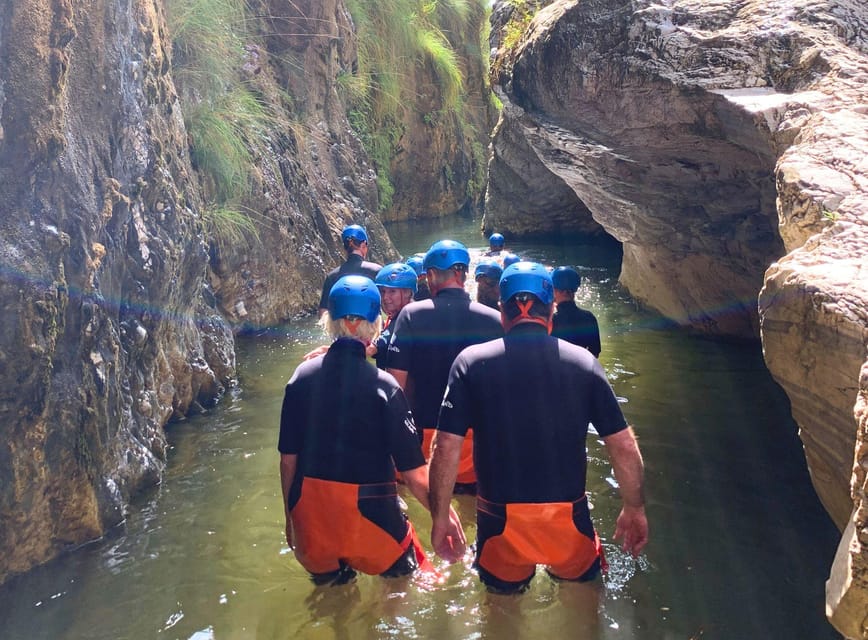 Benahavís: Guided Canyoning Adventure (Benahavís River Walk) - Swimming ability matters more than the age range