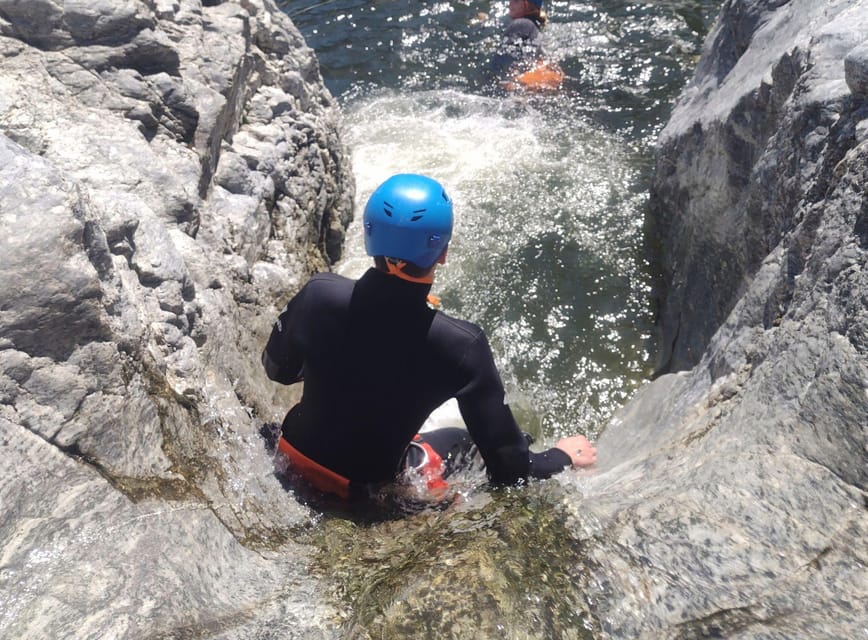 Benahavís: Guided Canyoning Adventure (Benahavís River Walk) - Equipment, clothing, and the 18°C water