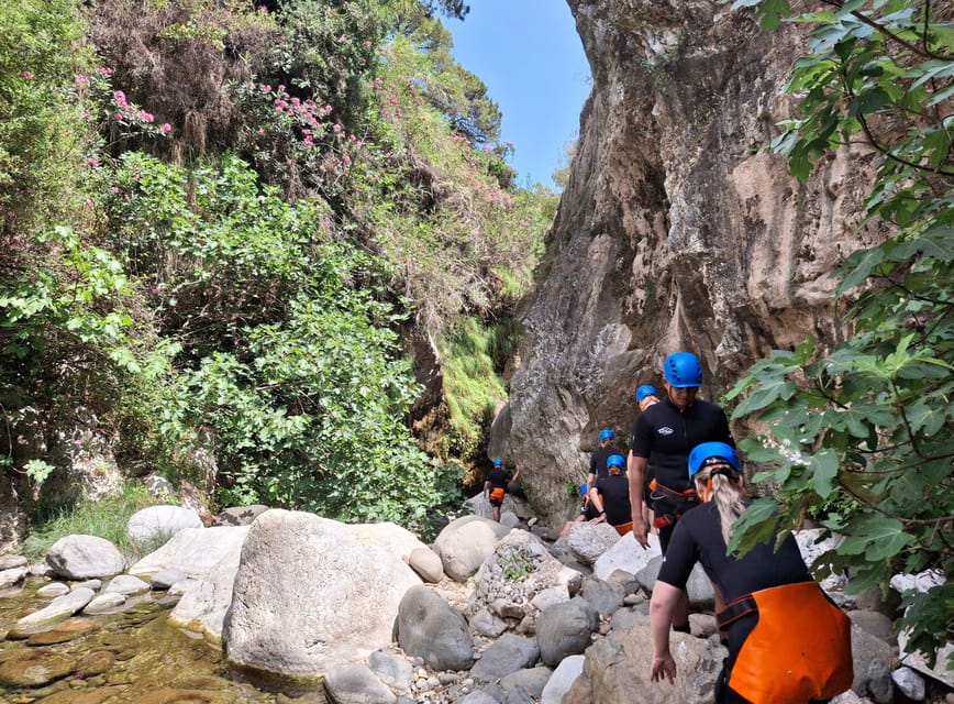 Benahavís: Guided Canyoning Adventure (Benahavís River Walk) - The best and hardest parts for families
