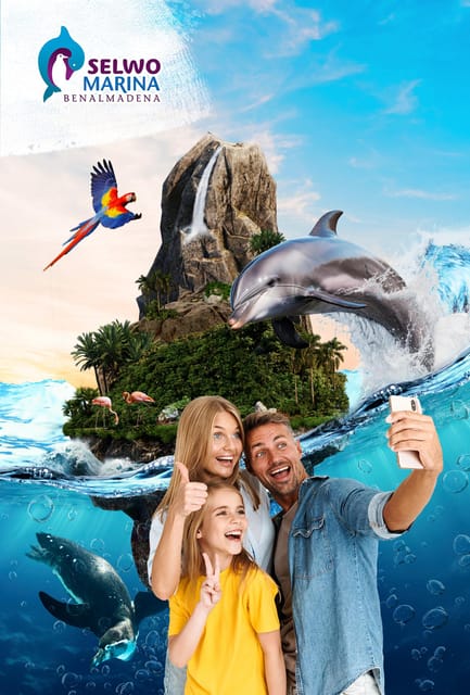 Benalmadena: Selwo Marina Admission Ticket - Tropical animals first: parrots, monkeys, and Caribbean colour