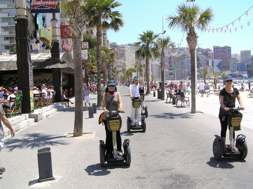 Benidorm: Authentic Segway Machine Tour - City Hall, the bull ring, and local stories