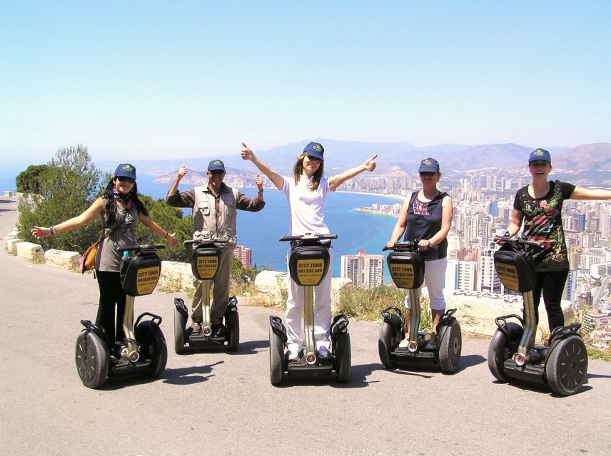 Benidorm: Authentic Segway Machine Tour - The first 15 minutes: learning to trust the machine