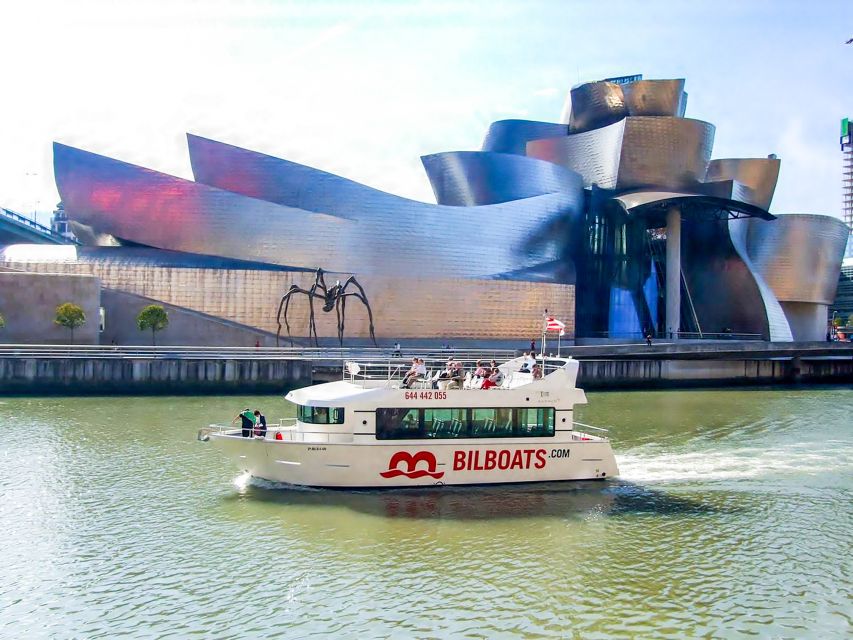 Bilbao: 1- or 2-Hour Sightseeing Boat Tour - The one-hour route through central Bilbao