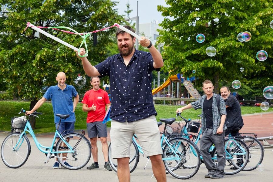 Bilbao: Guided Highlights Small Group or Private E-Bike Tour - Parks, the Maritime Museum, and the industrial past