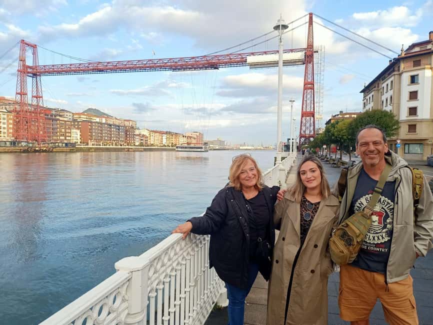 Bizkaia Bridge, Gaztelugatxe, Bermeo and Gernika from Bilbao - What the guide adds to the bus ride