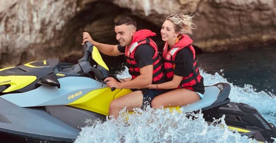 Cala Millor: Jetski Tour of Sea Lion Cave or Caves of Artà - The Cala Millor Bay ride for a first taste