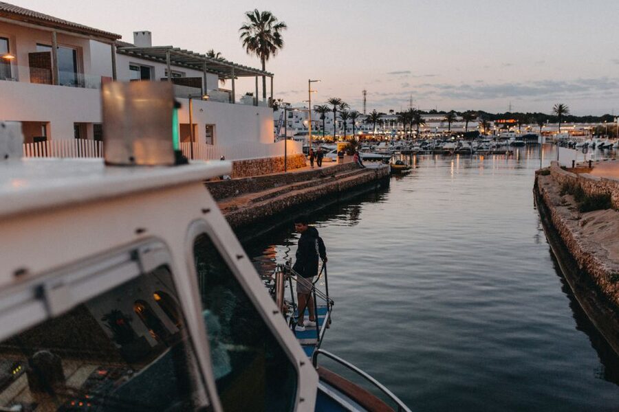 Cala'n Bosch: 2-Hour Sunset Sightseeing Tour - Ciutadella Harbour from the sea