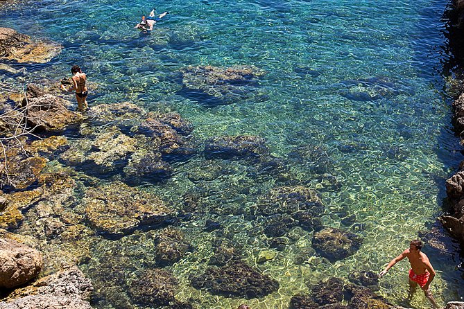 Cala Salada and Unspoiled North Beach Tour. Snorkelling and Aquarium - Timing problems and the crowded-boat question