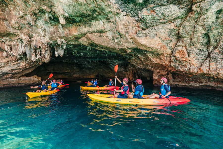 Cala Varques: Guided Sea Caves Kayak & Snorkeling Expedition - Who should book this Mallorca adventure?