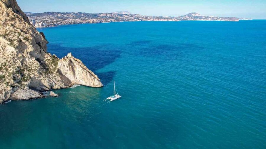Calpe: Sailing Catamaran with Lunch - Leaving Calpe port and finding your sea legs