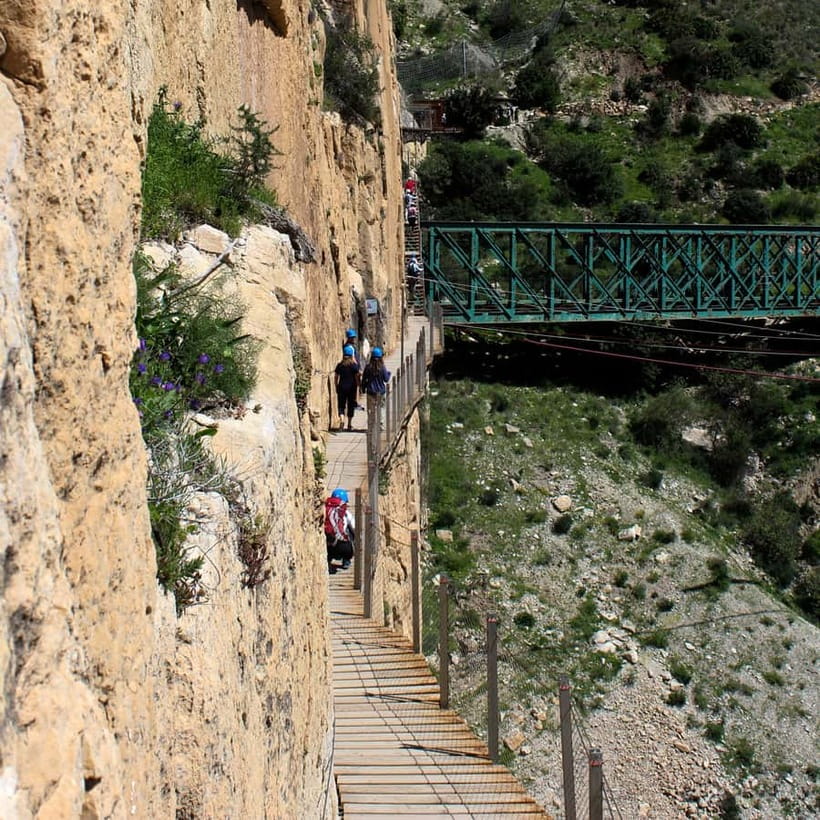 Caminito del Rey from Malaga all included - Starting the Caminito del Rey walk