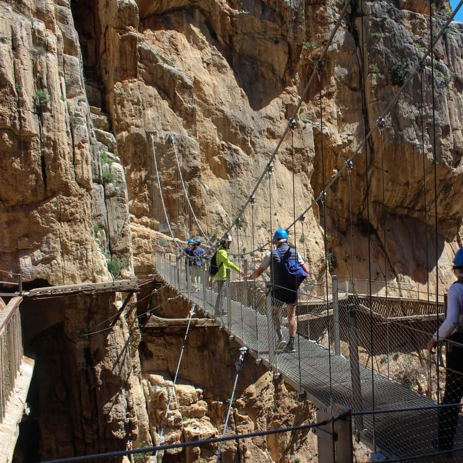 Caminito del Rey from Malaga all included - The guides make the difference